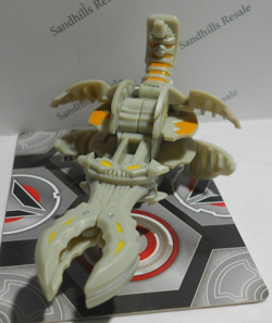 Bakugan Clawsaurus Gray Haos Gundalian Invaders DNA 740G - Image 1