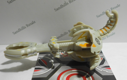 Bakugan Clawsaurus Gray Haos Gundalian Invaders DNA 740G - Image 2
