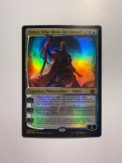 Teferi, Who Slows the Sunset 245 MTG Innistrad: Midnight Hunt Foil - Image 1