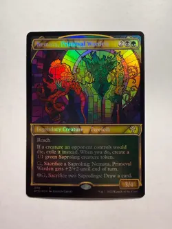 Nemata, Primeval Warden (Showcase) 308 MTG Dominaria United Foil - Image 1