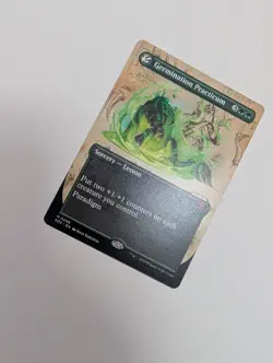 MTG - Germination Practicum (Borderless) - Secrets of Strixhaven NM/M Condition - Image 2