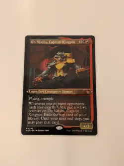 Ob Nixilis, Captive Kingpin (Foil Etched) March of the Machine: The Aftermath... - Image 1