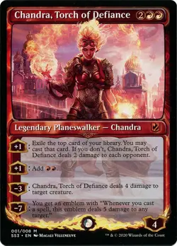 Chandra Torch of Defiance NM Signature Spellbook MTG - Image 1