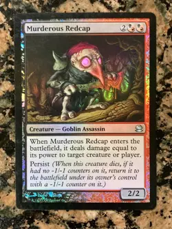 MTG Murderous Redcap FOIL x1 Modern Masters NM Magic the Gathering - Image 1