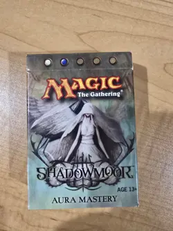 SHADOWMOOR ~ AURA MASTERY Theme Deck Magic the Gathering sealed MtG box - Image 1