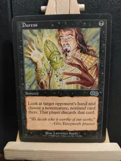 Duress - Urza's Saga - Common - Excellent/LP (See pics) MTG - Image 1