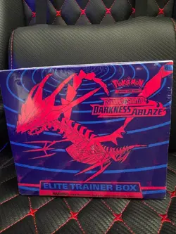 Pokemon TCG Darkness Ablaze Elite Trainer Box ETB Factory Sealed - Image 1