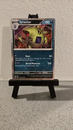 Tyranitar - 135/193 Cosmos Holo Pokemon TCG Paldea Evolved - Image 1