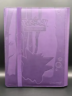 ULTRA PRO Pokemon Gengar Purple 9 Side-Loading Pocket Binder Holds 360 cards NEW - Image 2