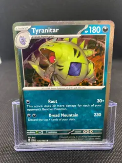 Pokemon Tyranitar 135/193 - Paldea Evolved Cosmos Foil NM/English - Image 1
