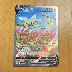 Pokemon Beedrill V Alternate Art Swsh10: Astral Radiance 161/189 Holo - Image 1