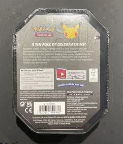 Pokemon 25th Anniversary Celebrations Tin Lance's Charizard V - Factory Sealed 820650809880 - Image 2
