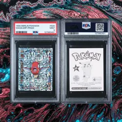 Magikarp Pokemon Merlin Series 1 -S20 Special Glitter PSA 9✨ - Image 1