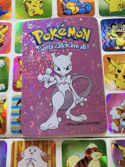Pokemon 151 Vintage Pocket Monsters Vending HOLO Prism Sticker 2000 Nintendo - Image 3
