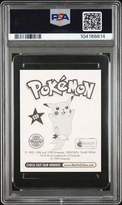 PSA 8 - 1999 Merlin Pokemon MAGIKARP-PRISM #S20 (8814) - Image 2