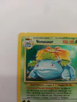 Venusaur 015/102 Base Set Holo Hp/Mp Pokemon Free Shipping - Image 2