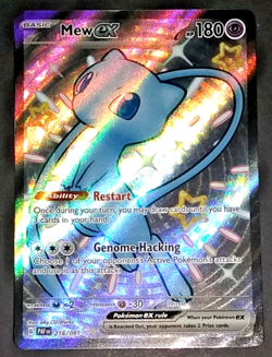 POKEMON PALDEAN FATES LOT - MEW EX AND ALAKAZAM EX - SHINY ULTRA RARE (EX/NM) - Image 3