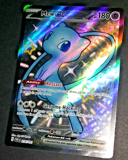 POKEMON PALDEAN FATES LOT - MEW EX AND ALAKAZAM EX - SHINY ULTRA RARE (EX/NM) - Image 5