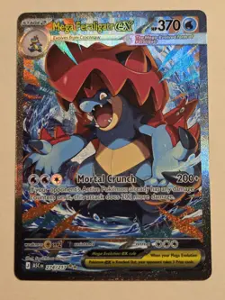 Mega Feraligatr ex 274/217 Ascended Heroes Pokemon TCG Special Illustration SIR - Image 1