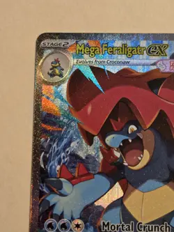 Mega Feraligatr ex 274/217 Ascended Heroes Pokemon TCG Special Illustration SIR - Image 3