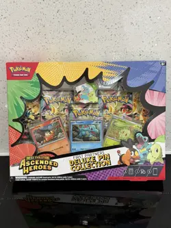 Pokemon TCG: Ascended Heroes First Partners Deluxe Pin Collection - Image 1