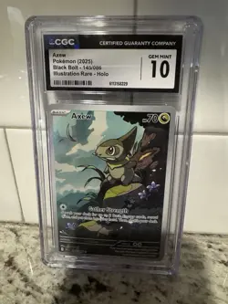 Axew 145/086 Black Bolt Illustration Rare CGC 10 Pokemon - Image 1