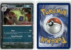 Tyranitar (Paldea Evolved Stamp) 135/193 Promo Cosmos Holo Pokemon NM - Image 3