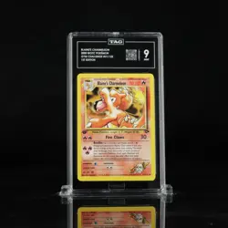 2000 WOTC Pokemon Gym Challenge 1st Edition 31/132 Blaine's Charmeleon TAG 9 928 - Image 1
