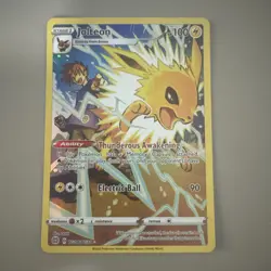 Pokemon : Jolteon TG04/TG30 Brilliant Stars Trainer Gallery near Mint Condition - Image 1