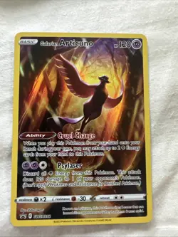 Pokemon TCG Sword & Shield Galarian Articuno SWSH282 Black Star Promo NM - Image 1