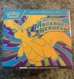 Pokemon TCG Ascended Heroes ETB Elite Trainer Box NEW & SEALED 2026 - Image 1