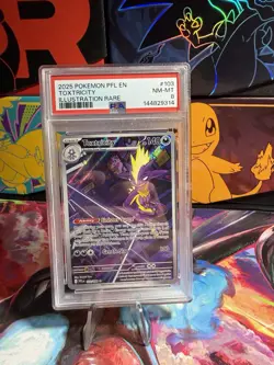 Pokemon TCG Toxtricity Phantasmal Flames 103/094 PSA 8 - Image 1