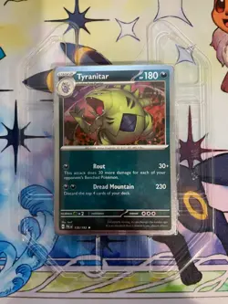 Tyranitar (135/193) - Cosmos Holo - Paldea Evolved - Pokemon TCG - NM - Image 1