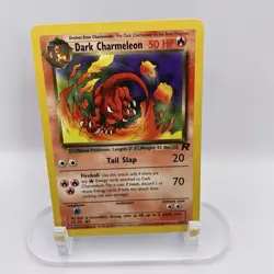 Dark Charmeleon 32/82 Team Rocket MP Uncommon WOTC Pokemon TCG Vintage Single - Image 1
