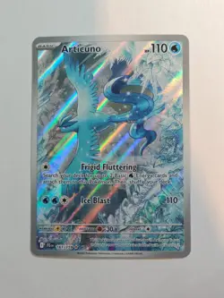 🔥Pokemon Articuno Illustration Rare SV09 Journey Together 161/159 NM Holo 📈 - Image 1