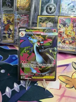 POKEMON MEGA CHARIZARD EX 109/094 ME02 PHANTASMAL FLAMES HOLO MINT - Image 1