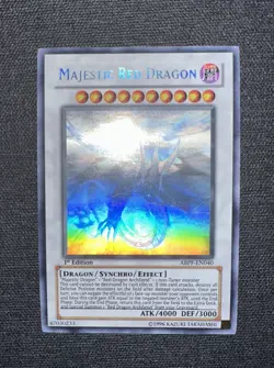 Majestic Red Dragon (Ghost Rare) ABPF-EN040 Absolute Powerforce 1st Edition - Image 3