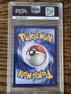 Pokemon Wotc Black Star Promo #4 Movie Pikachu PSA 8 - Image 2