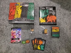 Pokemon Center Exclusive Evolving Skies ETB + Eevee Pin - Image 1