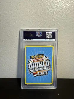 2008 Pokemon Promo Jolteon Gold Star World Champ Psychic Lock #101 PSA 9 - Image 2