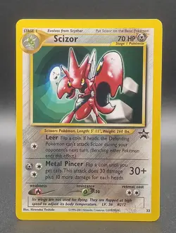 Pokemon | Scizor #33 Black Star Promo - Image 1
