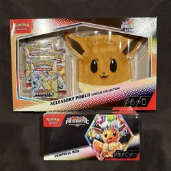 Prismatic Evolutions Surprise Box & Evee Accessory Pouch Special Collection - Image 2