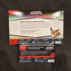 Prismatic Evolutions Surprise Box & Evee Accessory Pouch Special Collection - Image 3