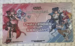 Playmat MASTER DUEL EVIL TWIN LIMITED 1000 - DAYS 2025 CHALLENGER CUP YUGIOH - Image 1