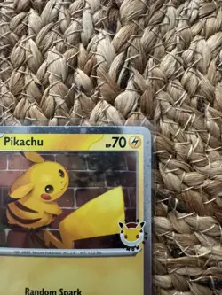 Pikachu Pokemon Day 2026 Holo Promo NM – Official Annual Promo – 051/162 - Image 3