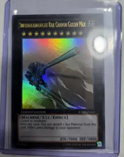 YuGiOh Superdreadnought Rail Cannon Gustav Max JUMP-EN062 Ultra Rare NM - Image 1