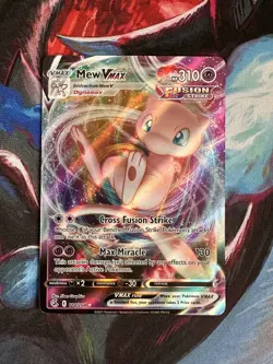 Mew VMAX - 114/264 - Ultra Rare Pokemon Fusion Strike - Image 1