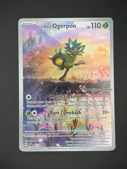 Teal Mask Ogerpon - 123 (Pokemon Center Exclusive) 123 Sv: Scarlet & Violet - Image 1