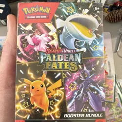 Pokemon TCG Scarlet & Violet Paldean Fates Booster Bundle Box English 2024 - Image 1
