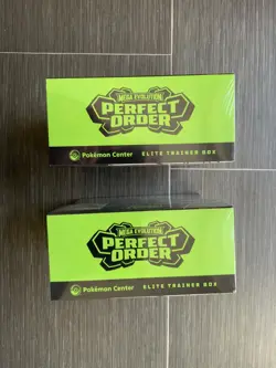 Pokemon TCG Perfect Order ETB Pokemon Center Exclusive Sealed x 2 - Image 5